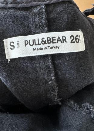 Джинсовый сарафан сукн на бретелях pull & bear4 фото