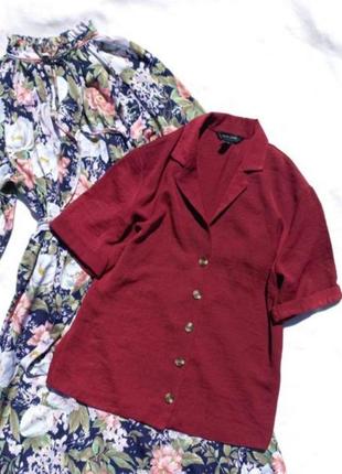 Летняя рубашка с коротким рукавом