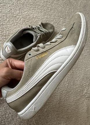 Кеды puma светло-серые