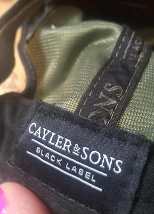 Котонова кепка black label cayler & sons7 фото