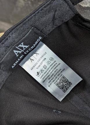 Брендовые кепки armani черные &lt;unk&gt; мужские бейсболки от армани2 фото