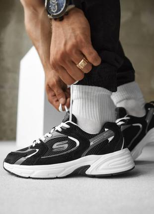 Мужские кроссовки stilli nb 530 (new balance 530) black /grey