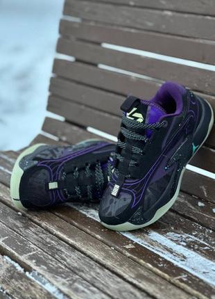 Чоловічі кросівки air jordan luka 2 black/purple2 фото