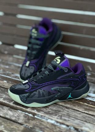 Чоловічі кросівки air jordan luka 2 black/purple4 фото