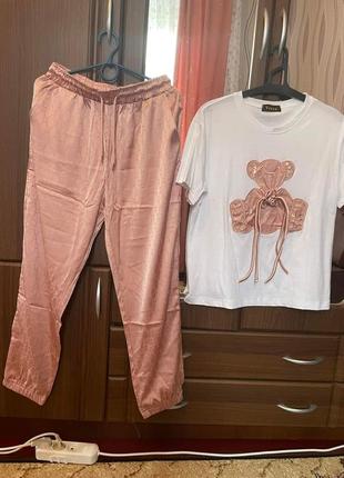 Костюм шелк армани