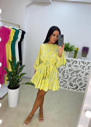 Сукня жовта 5
