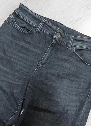 Оригінальні джинси жіночі emporio armani графітово чорні3 фото