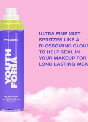 Pregame setting spray — это увлажняющая сыворотка-спрей для фиксации макияжа