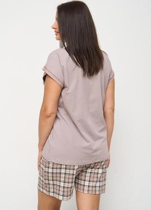 Жіноча піжама з шортами 2xl 3xl 4xl 5xl3 фото