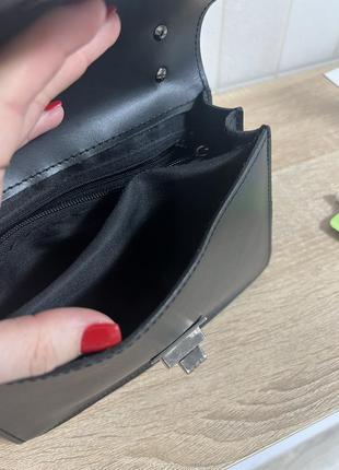 Шкіряна сумка італійського бренду genuine leather4 фото