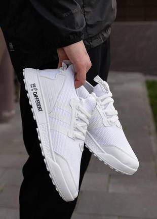 Мужские кроссовки adidas different white7 фото