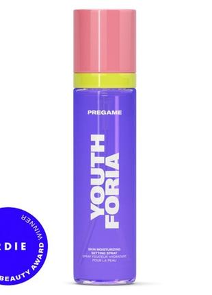 Pregame setting spray — это увлажняющая сыворотка-спрей для фиксации макияжа