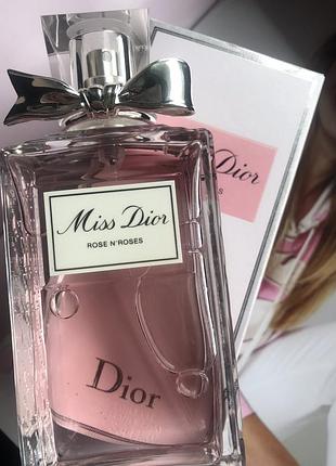 🔥непревзойденный аромат dior miss dior rose🌹 n'roses 💝edt 100ml
