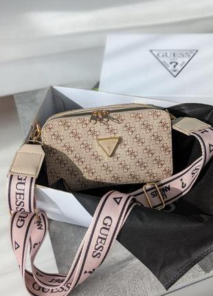 😍сумочка guess кросс-боді міні✨4 фото