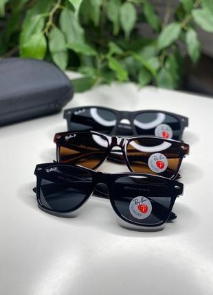 Солнцезащитные очки ray ban 2140 pol polarized, рай бен