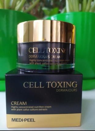 Омолаживающий крем для лица со стволовыми клетками medi-peel cell tox dermajou cream