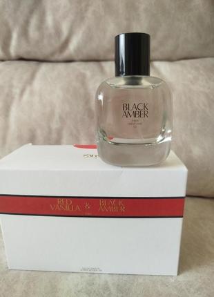 Парфумована вода zara black amber 90мл оригінал2 фото