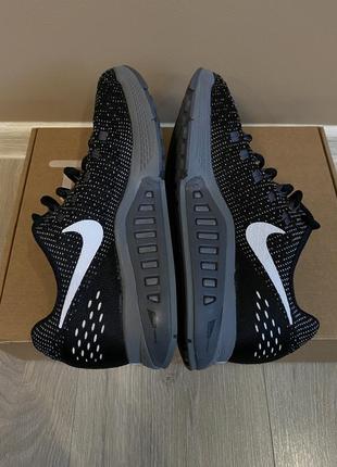 Кроссовки nike air zoom structure 19 black размер 38,5 / 24,5 см6 фото
