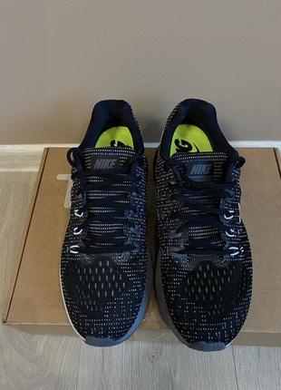 Кроссовки nike air zoom structure 19 black размер 38,5 / 24,5 см5 фото