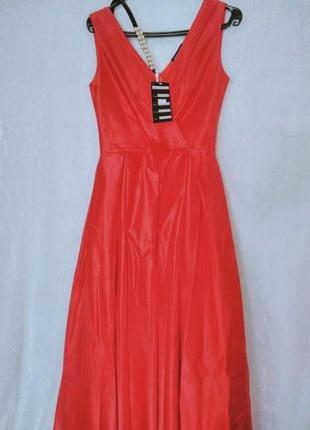 Красное платье вечернее выпускное