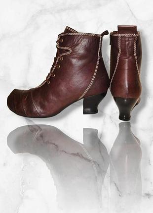 Эксклюзив! германия "tiggers" натур кожа! крутые дизайнерские ботинки ботильоны! 1000 тут