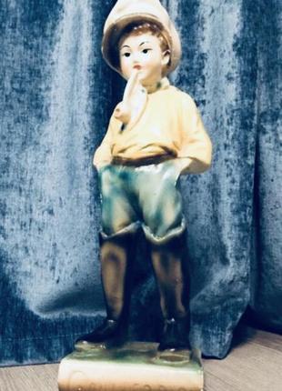 🔥 статуетка 🔥 фигурка большая тяжелая старинная антикварная швеция