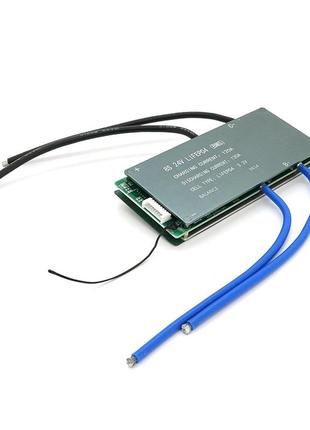 Bms плата leiba lifepo4 24v 8s 120a, алюмінієвий радіатор