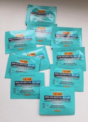 Крем guam для лица защитн от избыточного синего света seatherapy crema viso prottittiva blue light