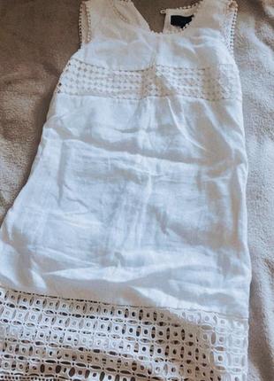 Платье лен