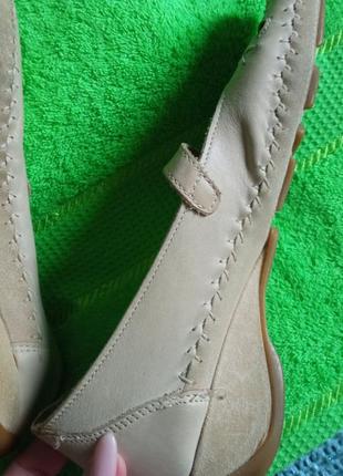 Шкіряні літні туфлі6 фото