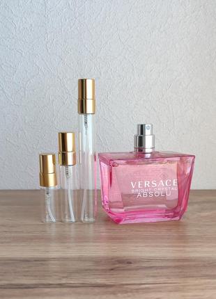 Распил! оригинал! versace bright crystal absolu eau de parfum