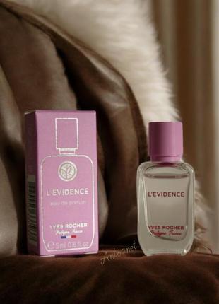 Yves rocher, l'evidence, міні, парфумована вода, ів роше, левіденс