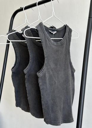 Топ в стилі зара, zara, в рубчик маєчка, майка