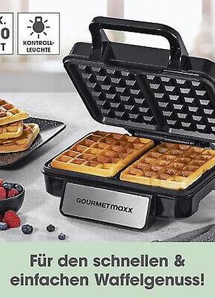 Сток вафельница gourmetmaxx