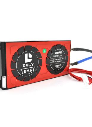 Bms плата daly lifepo4 24v 8s 60/120a