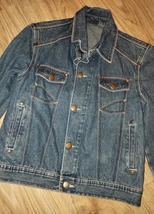 Джинсовка, джинсовая куртка, пиджак 9-10 лет, рост 140см