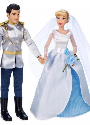 Набор свадебный кукла золушка и принц, cinderella and prince charming wedding doll set1 фото