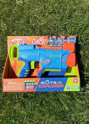 Нерф бластер для дітей nerf elite junior explorer easy-play