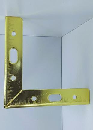 Ніжка (опора) меблева 125x125x130, gold