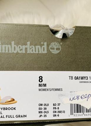 Шкіряні сандалі timberland cherrybrook6 фото