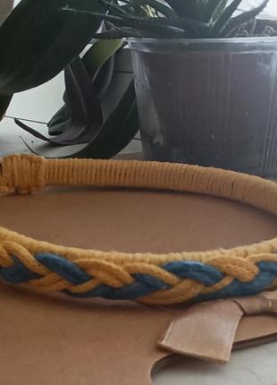 Обручи в технике макраме