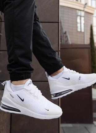 Мужские кроссовки найк аир макс 270 белые / nike air max 270 white3 фото