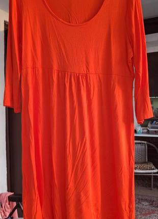 Платье трикотажное, размер 52-54 (арт1600)