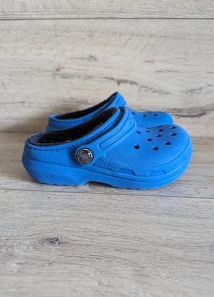 Шлепанцы с утеплителем крокс crocs  27 р 17 см