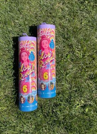 Лялька «кольорове перевтілення» barbie, серія «райдужні та стильні»