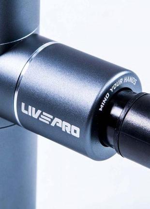 Перкуссионный массажер livepro mini massage gun gl-554 фото