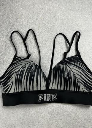 Pink топ спортивний бюстгальтер victoria’s secret