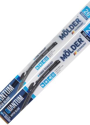 Комплект щеток стеклоочистителей гибридных molder quantum для volvo xc60 2010-2017 gl-55