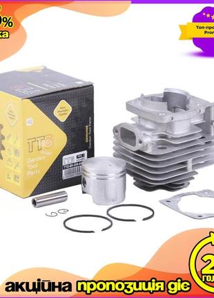 Поршневая ttg 44 мм для бензокосы к-т: 7 единиц - набор поршней для садовой техники ve-33