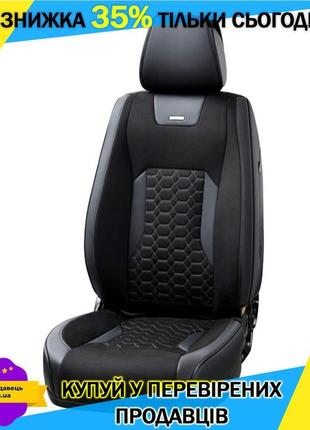 Комплект 3d чехлов для автомобильных сидений защитная накидка beltex montana, black 2шт gl-55